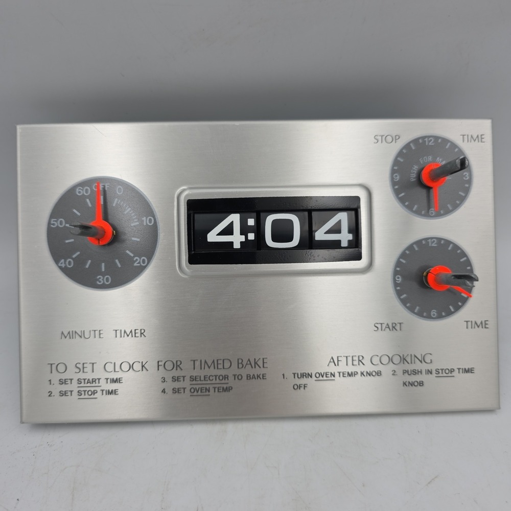 Genuine Vintage GE Oven, Clock Timer 3AST51G40A1B